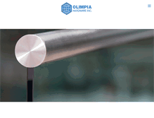 Tablet Screenshot of olimpiahardware.com